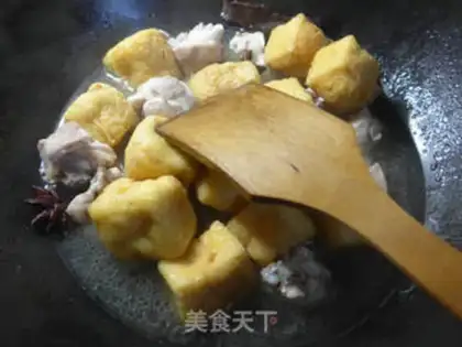 Make Tofu roasted rabbit step 4