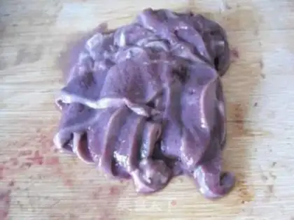 Make Fried liver step 1