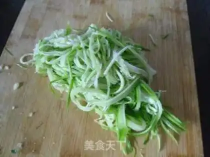 Make The golden silk melon step 2