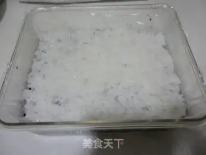 Make Black rice-tree corn rice cake step 9