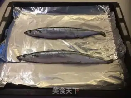 Make Salt-boiled swordfish step 2