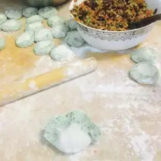 Make Emerald crystal dumplings step 3