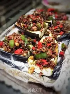 Make Garlic pasta roast eggplant step 6