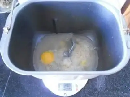 Make Egg bread step 2