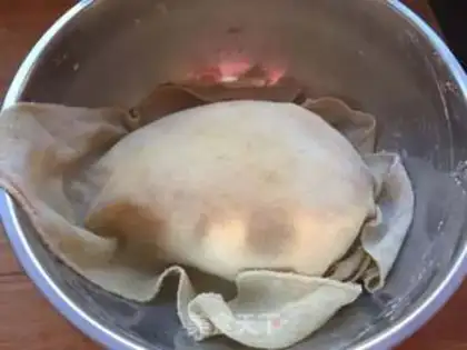Make The egg and pork dumplings step 2