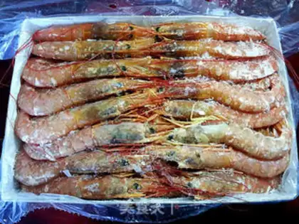 Make Garlic fan shrimp step 0