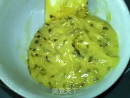 Make Orange waffles step 6