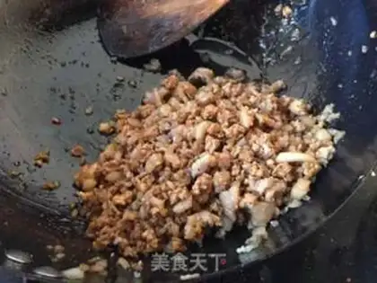 Make The egg and pork dumplings step 3
