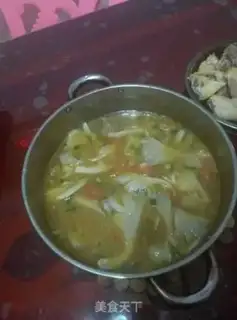 Make Tomato mushroom meatball soup step 8