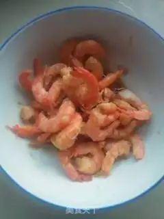 Make Celery and shrimp step 0