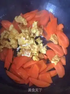 Make Carrot fried eggs step 3