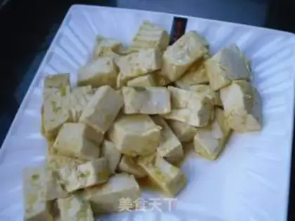 Make Gold tofu step 7