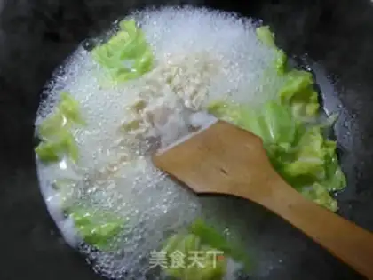 Make The salt, saline and cabbage step 2
