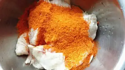 Make Chicken wing buns step 4