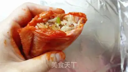 Make Chicken wing buns step 13