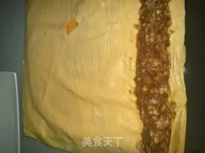 Make Fried meatloaf step 2