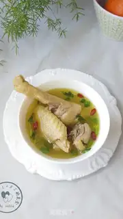 Make Clear the chicken soup step 6