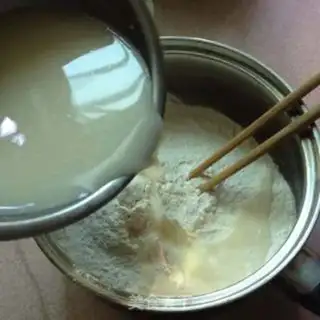 Make Plum buns step 1