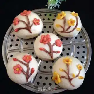 Make Plum buns step 16