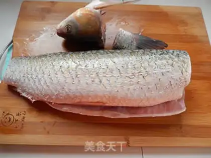 Make Clear the soup fish balls step 1
