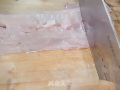 Make Clear the soup fish balls step 4