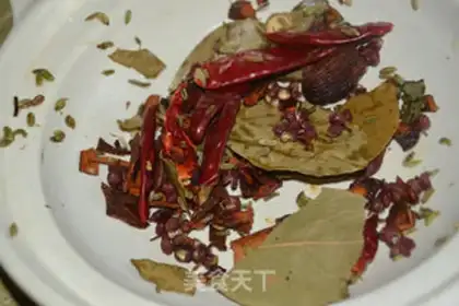 Make Red burning pig hoof step 4