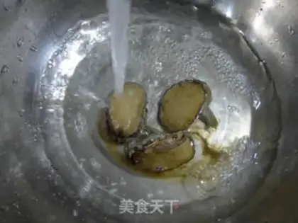 Make Shrimp abalone and cabbage step 1