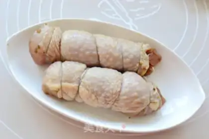 Make Vanilla chicken rolls step 4