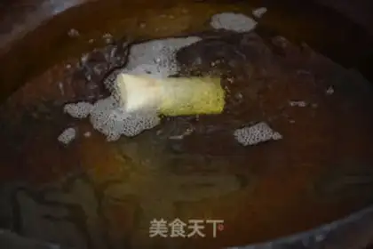 Make Spring rolls step 1