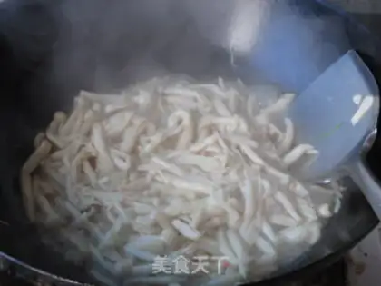 Make Red wine, white mushrooms step 5