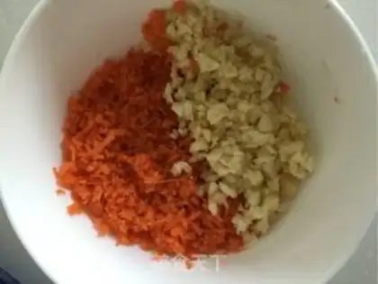 Make Garlic fan to shrimp step 8