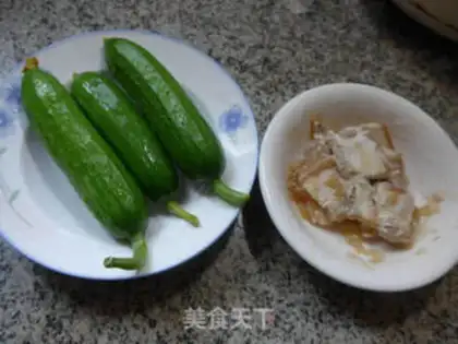 Make Salt and cucumber step 0