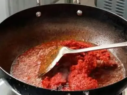 Make Spicy beef sauce step 12