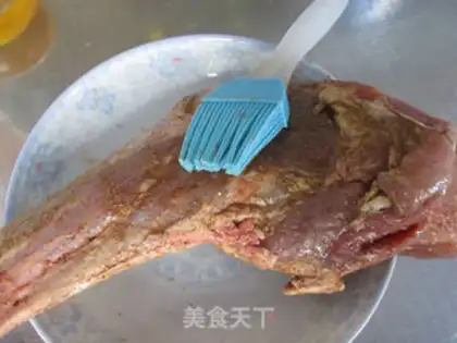 Make Roasted lamb legs with vegetable salad step 6