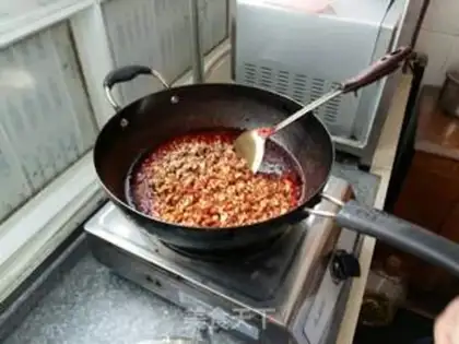 Make Spicy beef sauce step 15