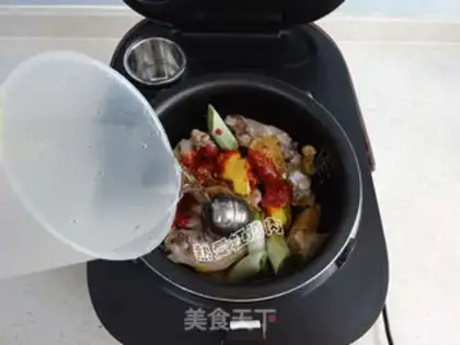 Make Peanut stew pig hoof step 11