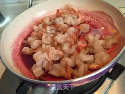 Make Red lemon shrimp step 6