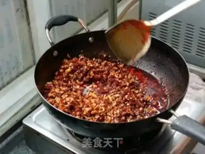 Make Spicy beef sauce step 16