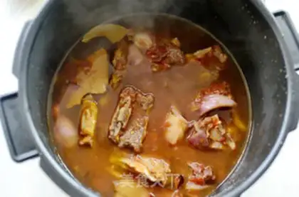 Make Cheese juice steak step 9