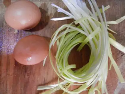 Make A yellow eggcake step 0