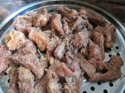 Make Steam lamb chops step 3