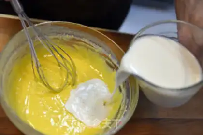 Make The magic kashda cake step 5