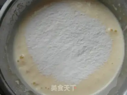 Make Cup of cake fruit step 3