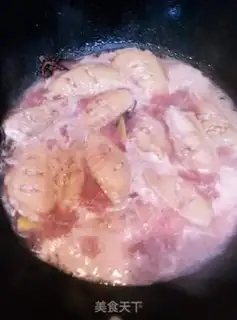 Make Red chicken wings step 3