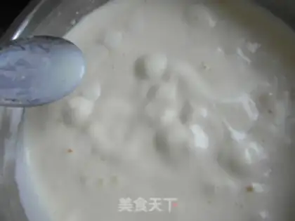 Make Cup of cake fruit step 4
