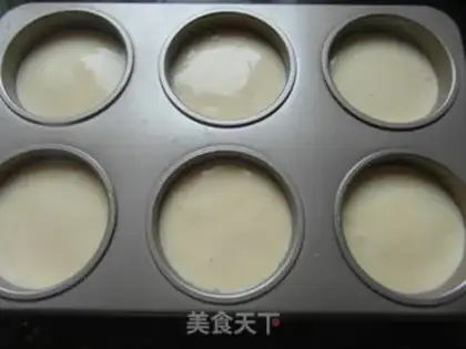 Make Cup of cake fruit step 5