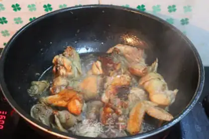 Make Chicken stew mushrooms step 5