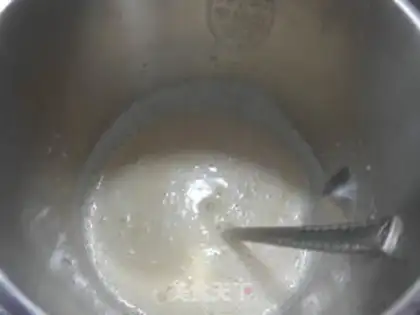 Make Peanut rice oatmeal step 8
