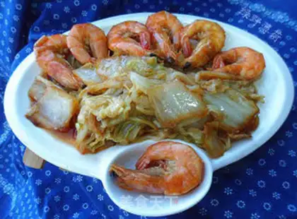 Make Shrimp cabbage step 7