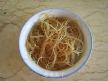 Make Garlic fans steam shrimp step 1